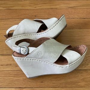 Børn Tan Wedges